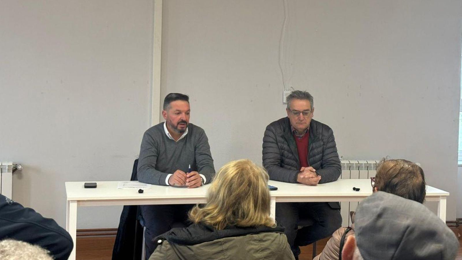 Emilio Pazos y Gumersindo Lamas.