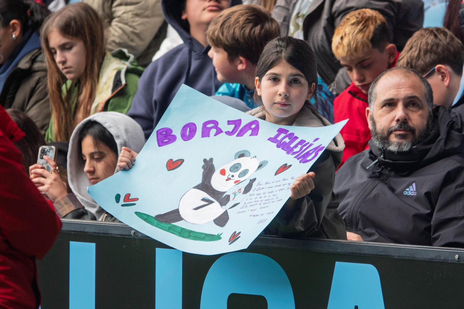Galería | Entrenamiento multitudinario del Celta en Balaídos