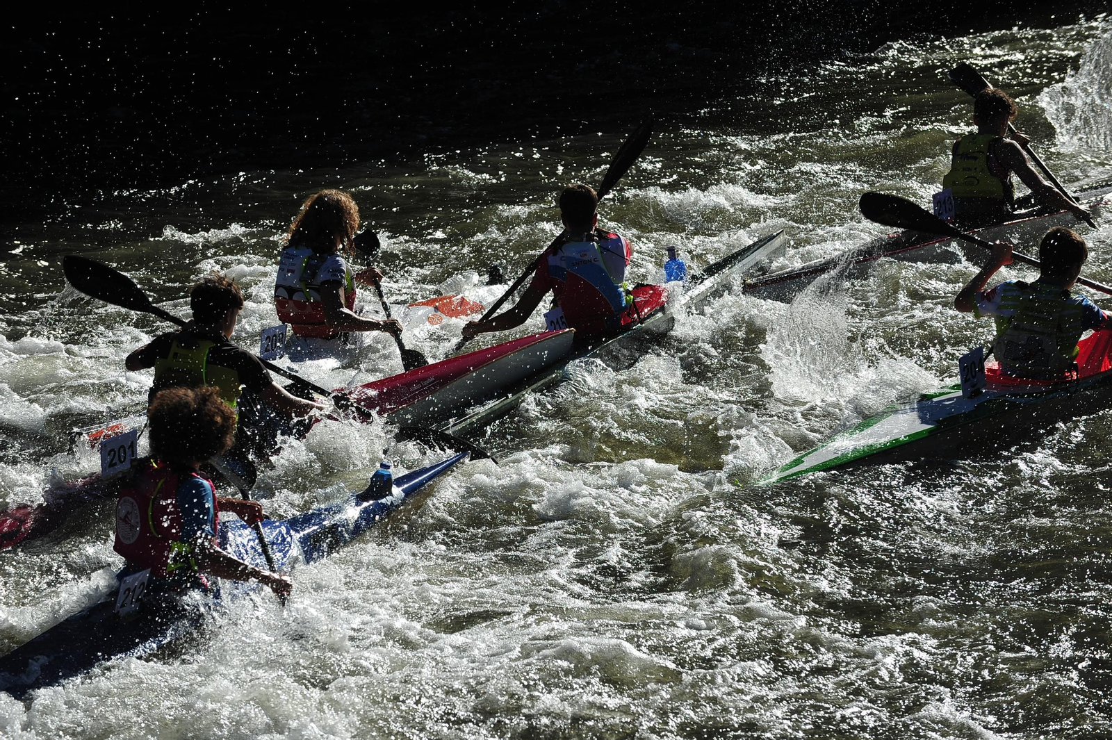Galería | El Club Fluvial O Barco dominó el Descenso del Sil