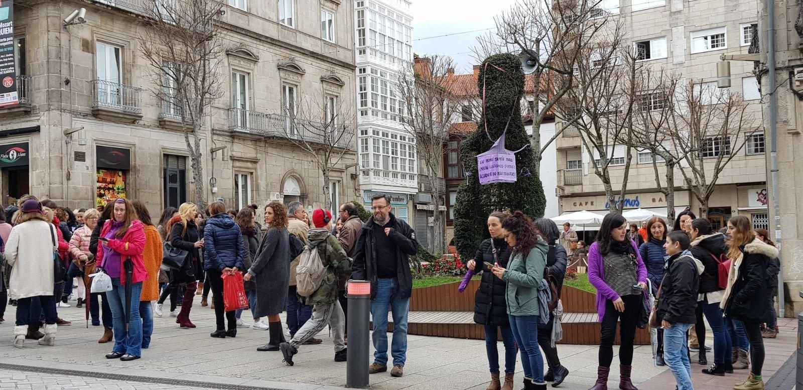 Huelga del 8M en Vigo