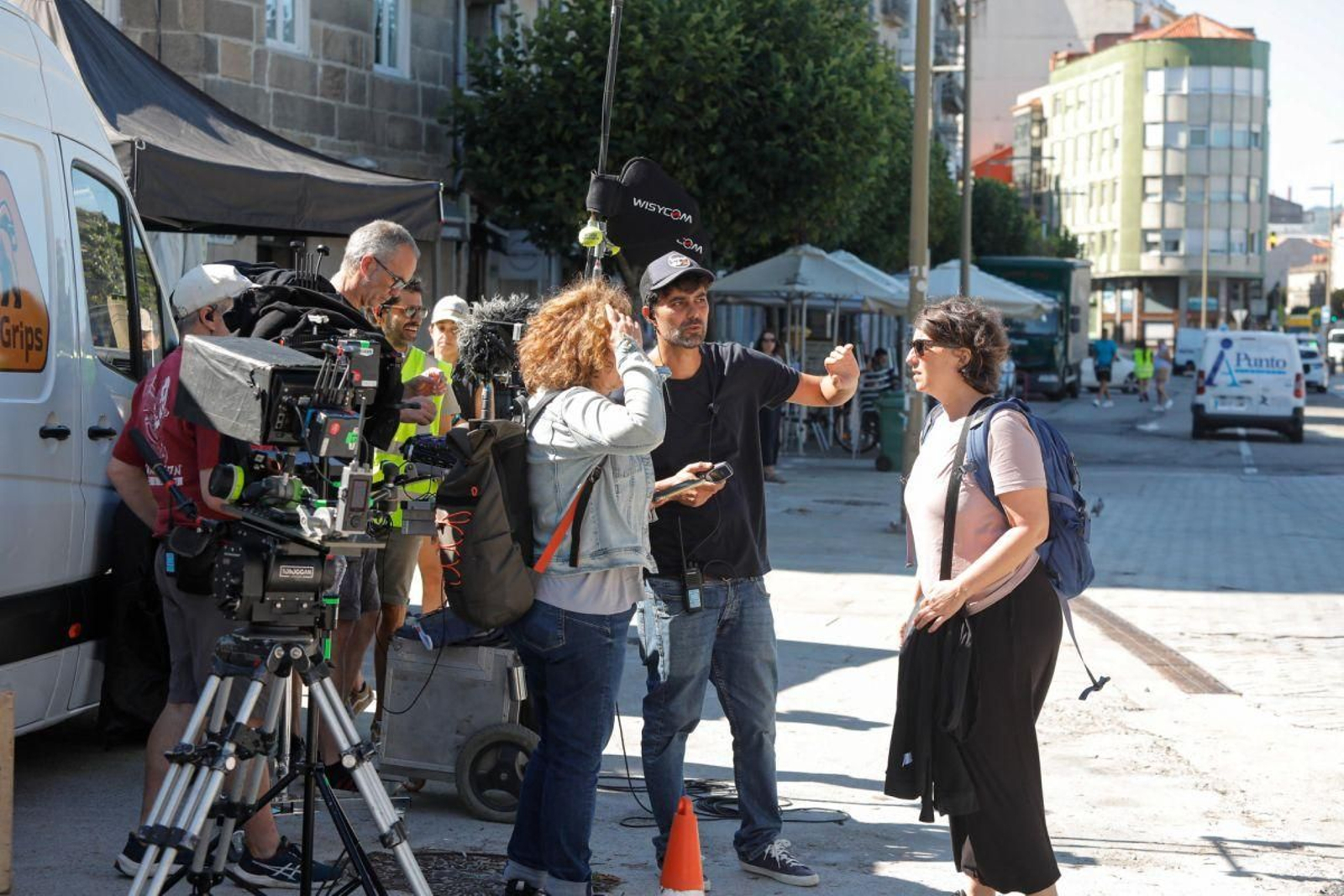 Rodaje de una película en Vigo