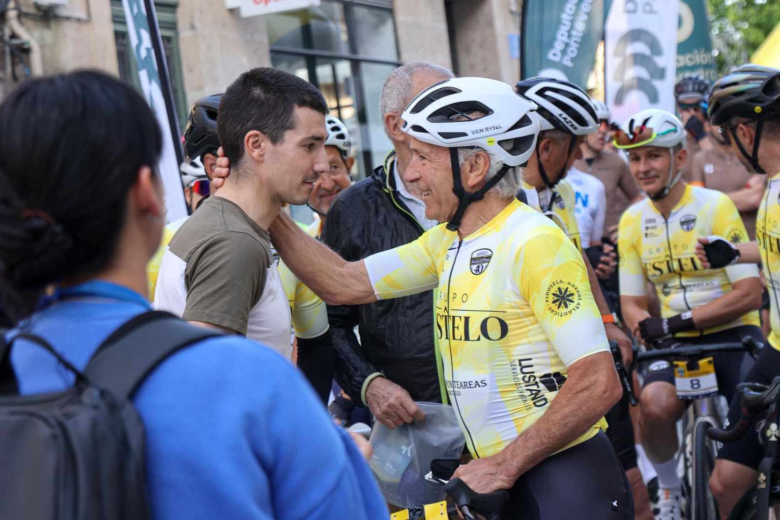 Galería | La marcha Álvaro Pino reunió a más de 500 ciclistas en Ponteareas