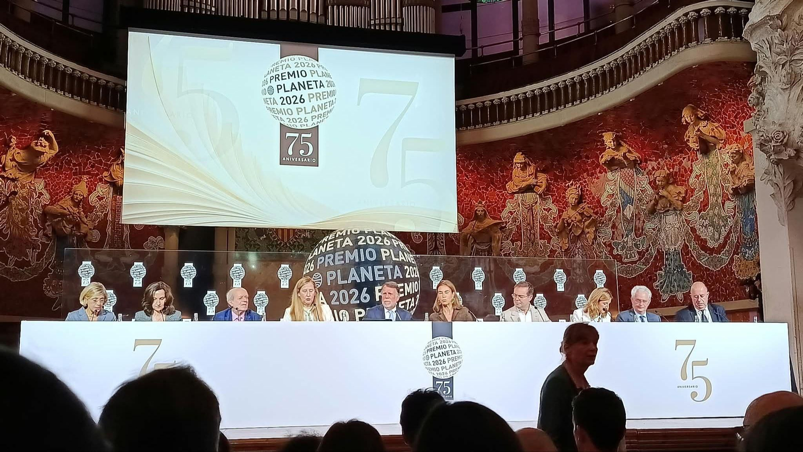 Es la presentación del Premio Planeta 2026