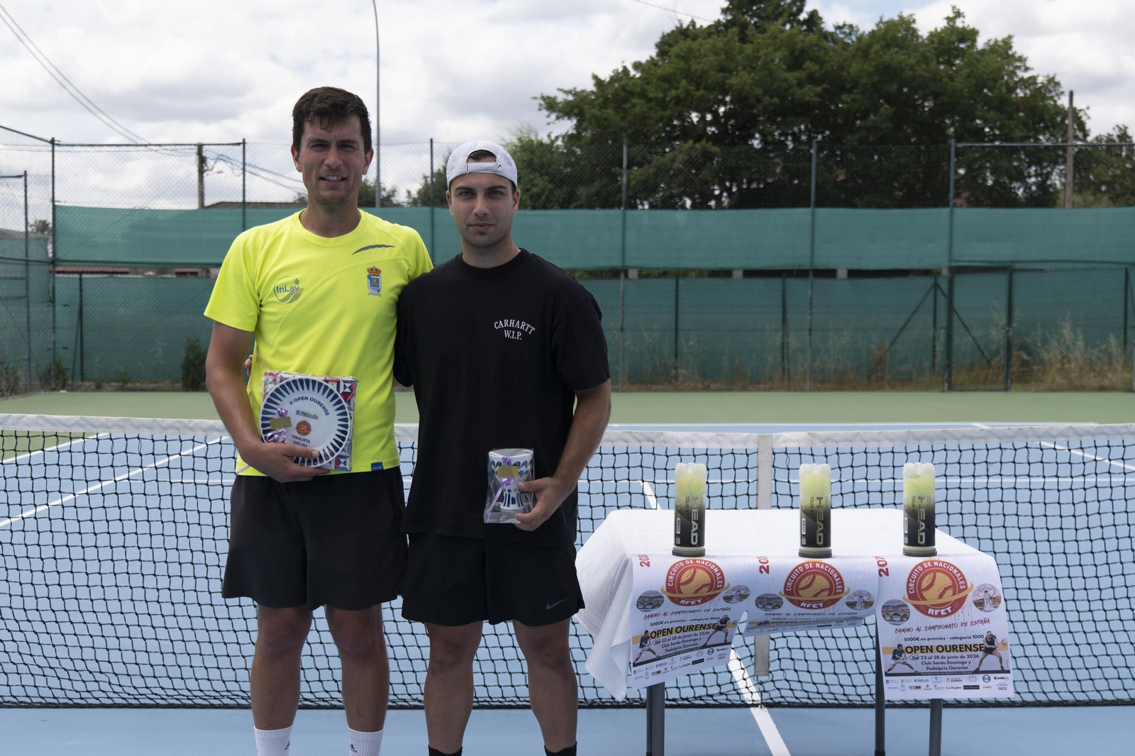 El Open Cidade de Ourense de tenis dio el golpe
