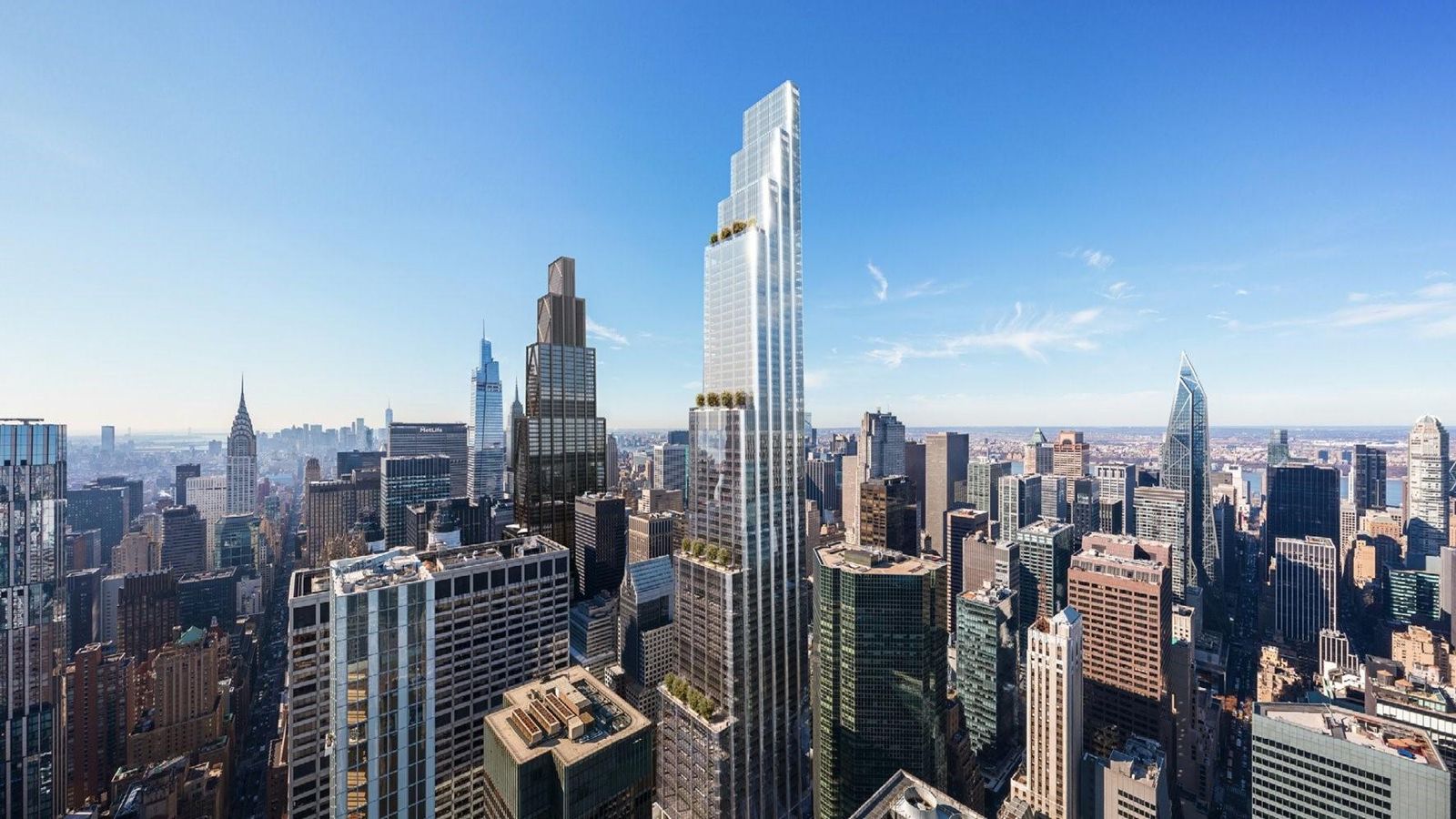 Proyecto de la torre 350 Park Avenue de Nueva York