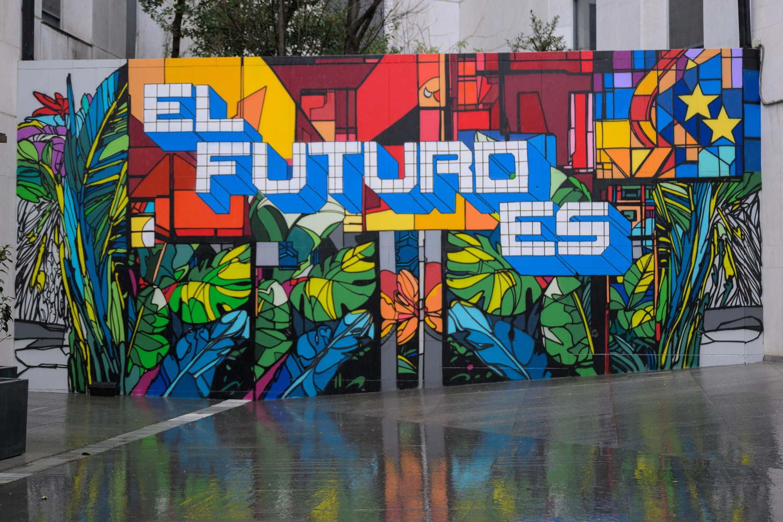 El Panel recientemente inaugurado por Albares