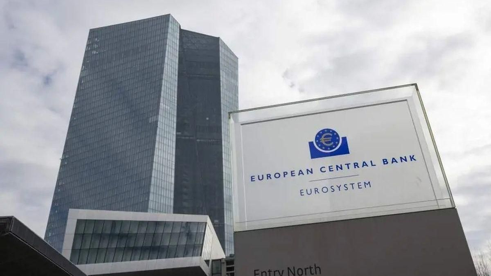 Sede del Banco Central Europeo, en la ciudad alemana de Fráncfort.
