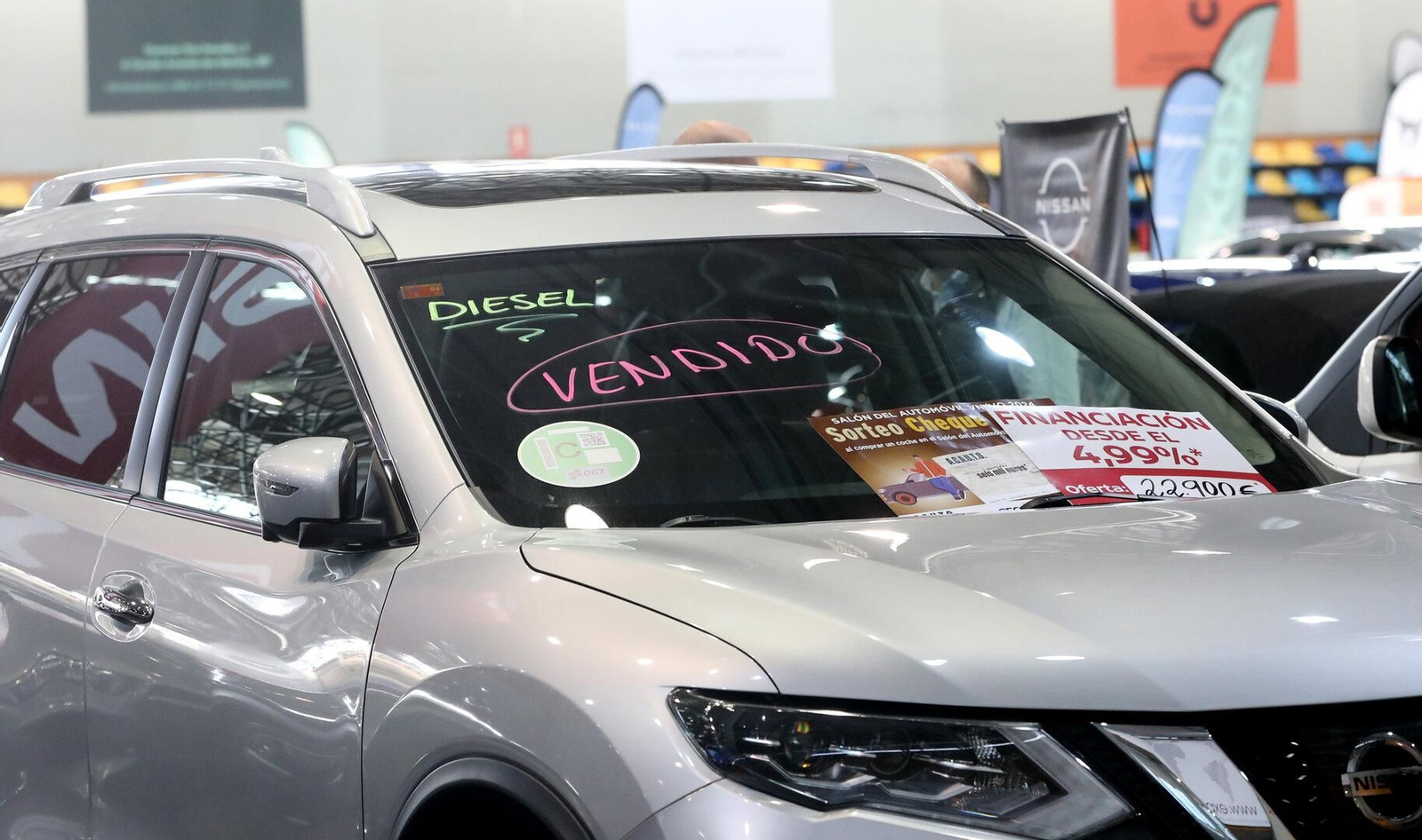 Coche de ocasión vendido en la segunda jornada del Salón del Automovil en Expourense