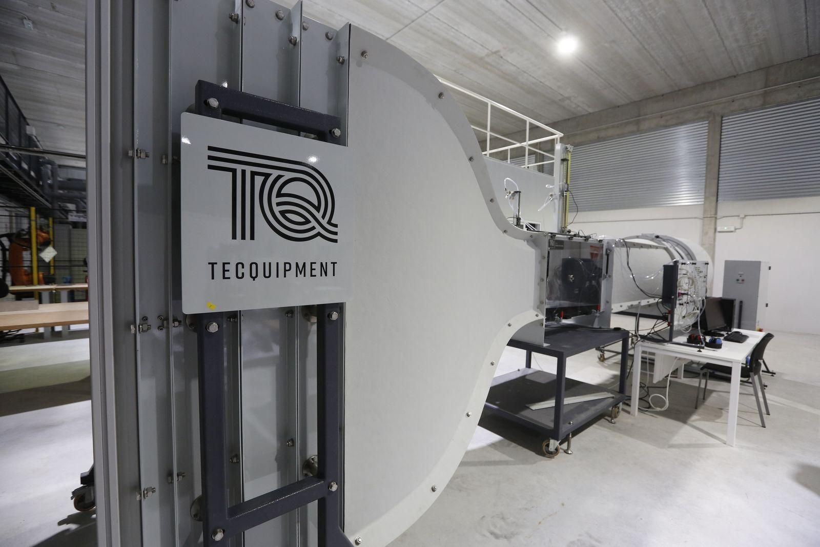 Laboratorios de Ingeniería Aeroespacial, en el edificio anexo al Campus da Auga. (Foto: Xesús Fariñas)