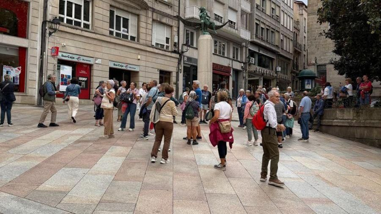 Turistas presentes en Ourense durante el OUFF.