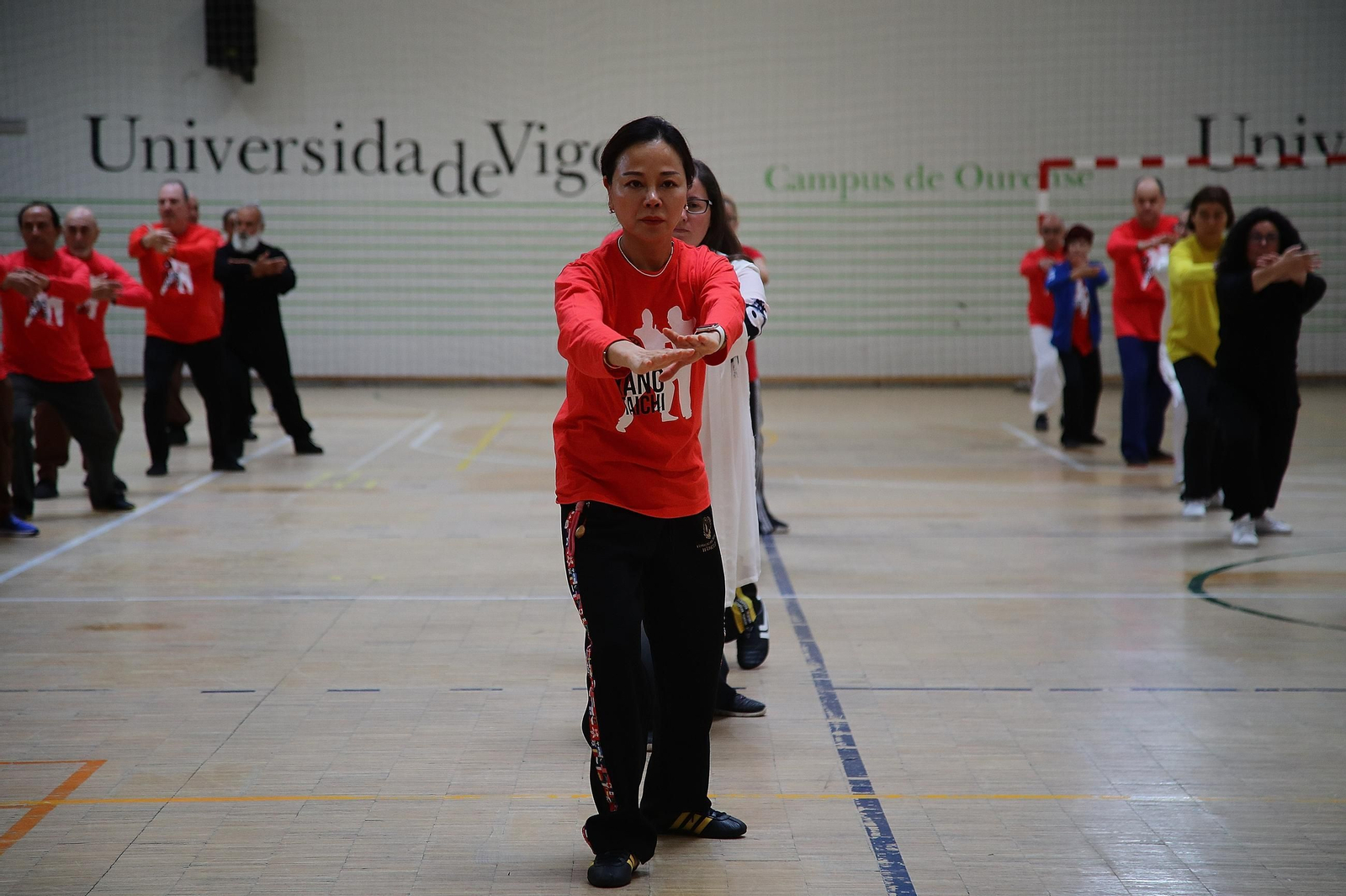 Galería | Los ourensanos disfrutan del maestro Fu Qing Quan en fin de semana llenó de taichi