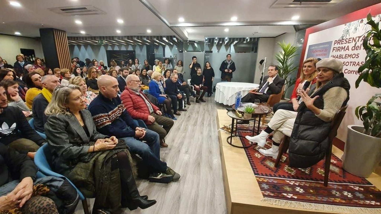 Carlota Corredera presentó su nuevo libro