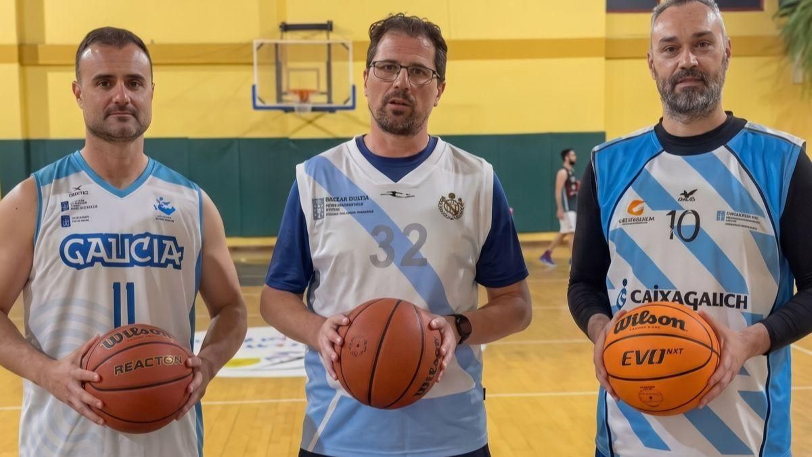 Juan Blanco, Sony Vázquez y Rubén Vila estarán con el combinado gallego.