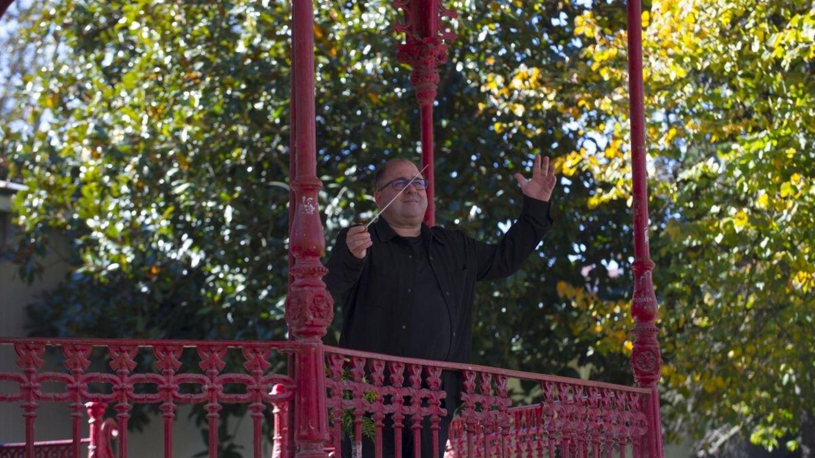 José Luis Tielas, director de orquesta. Foto: José Paz