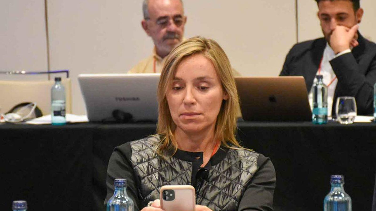 Sofía Puente, hermana del ministro.