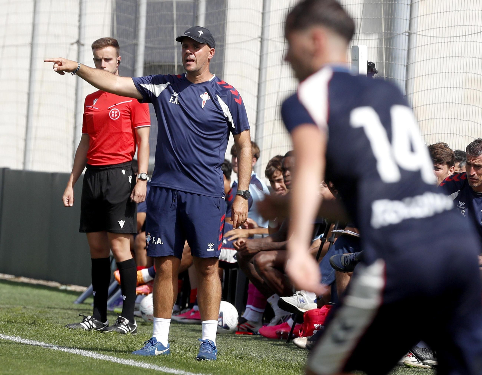 Galería | Celta Fortuna y Coruxo se miden en la pretemporada