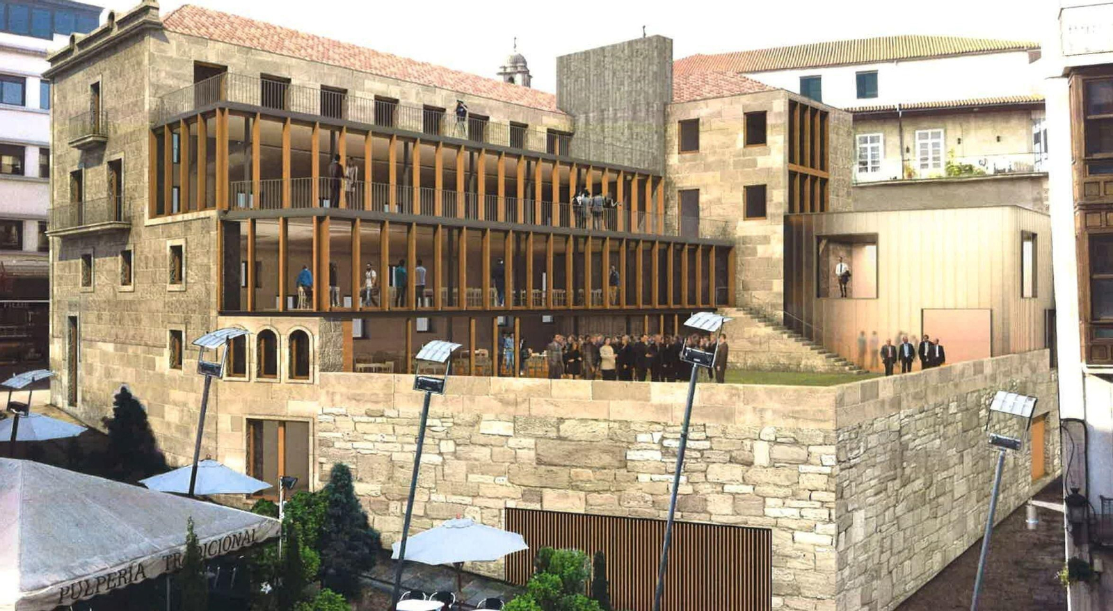 Así quedará el Palacio del Marqués de Valladares tras su reforma integral.