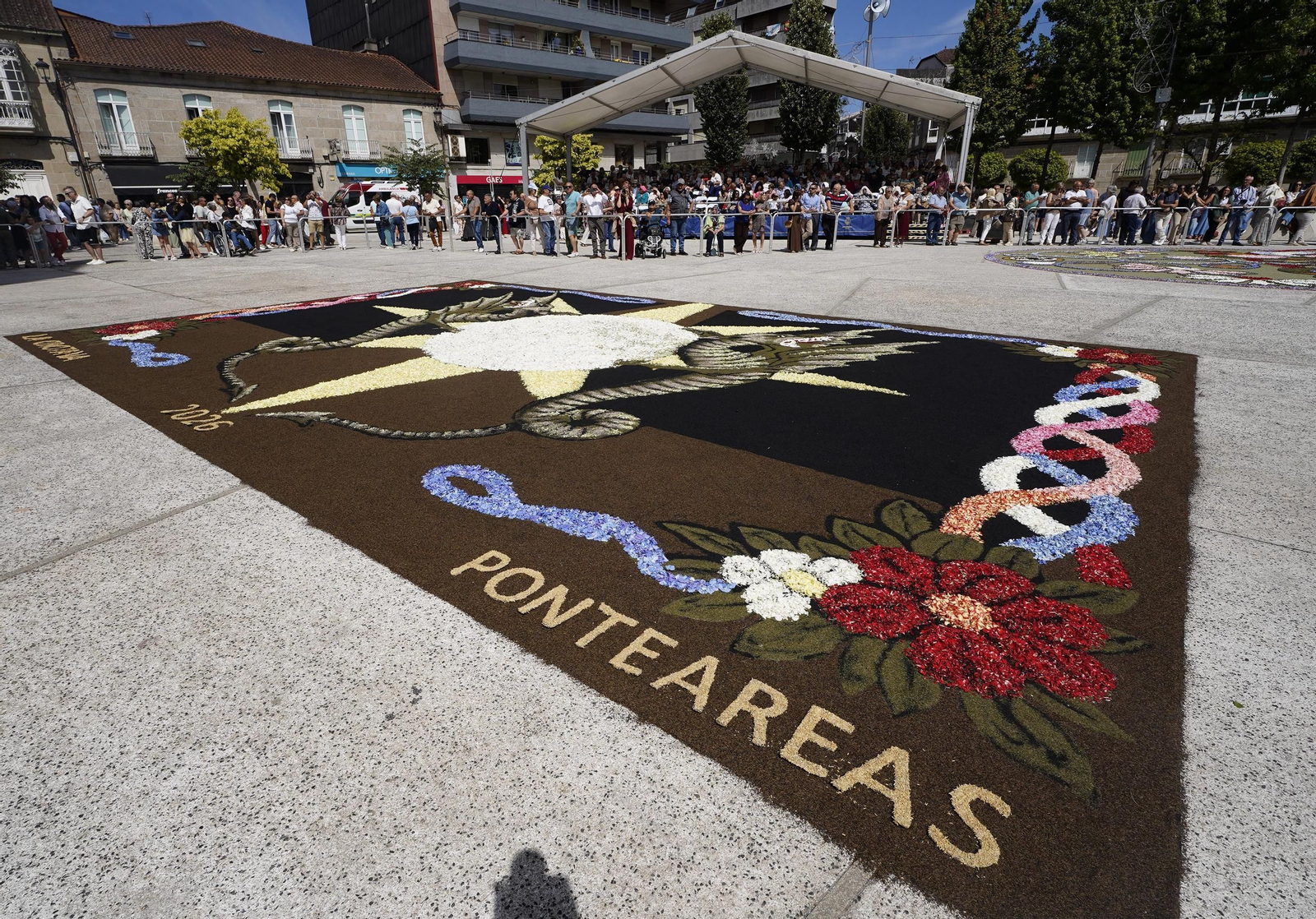 Celebración del Corpus en Ponteareas.