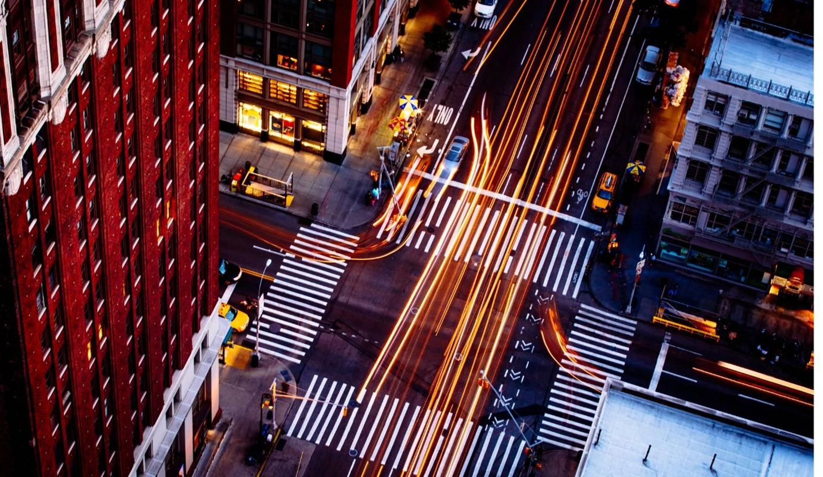 La ciudad de Nueva York vista desde el aire