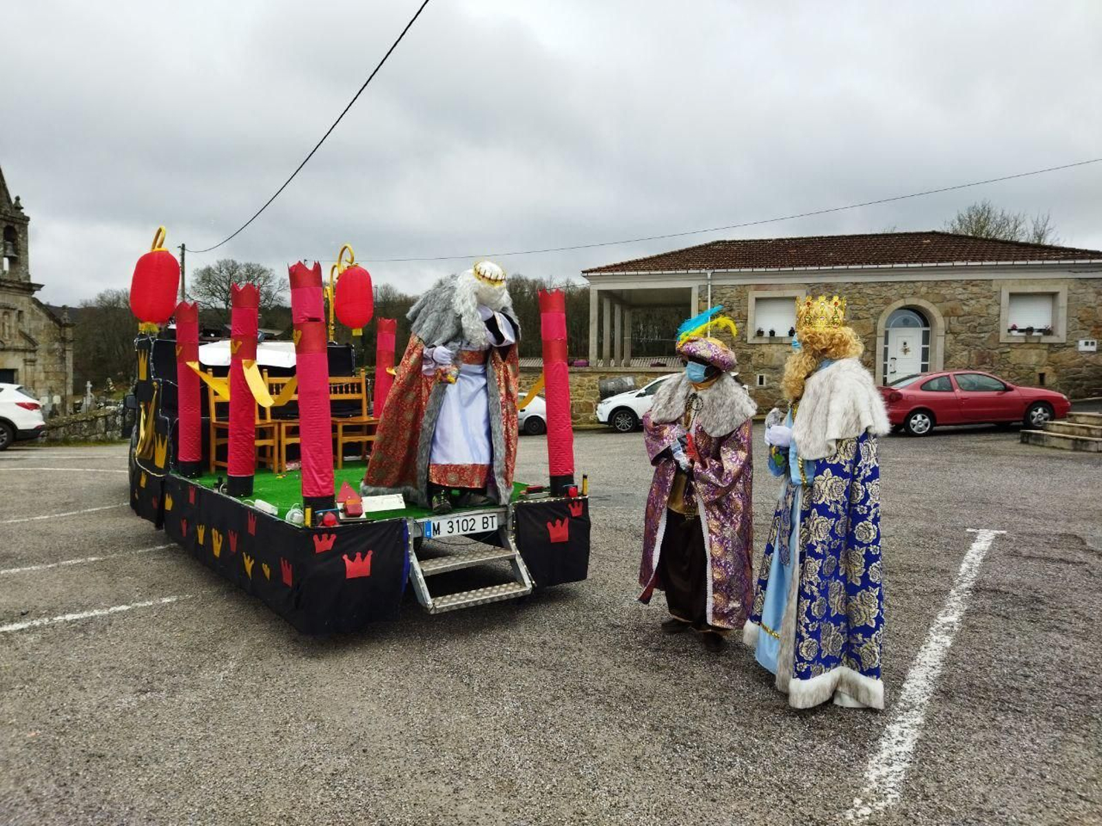 Los Reyes Magos en Verea