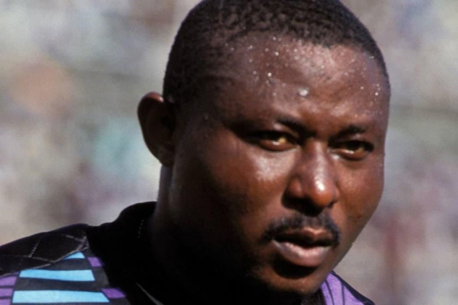 Wilfred defendió la portería del Rayo Vallecano entre 1990 y 1996.