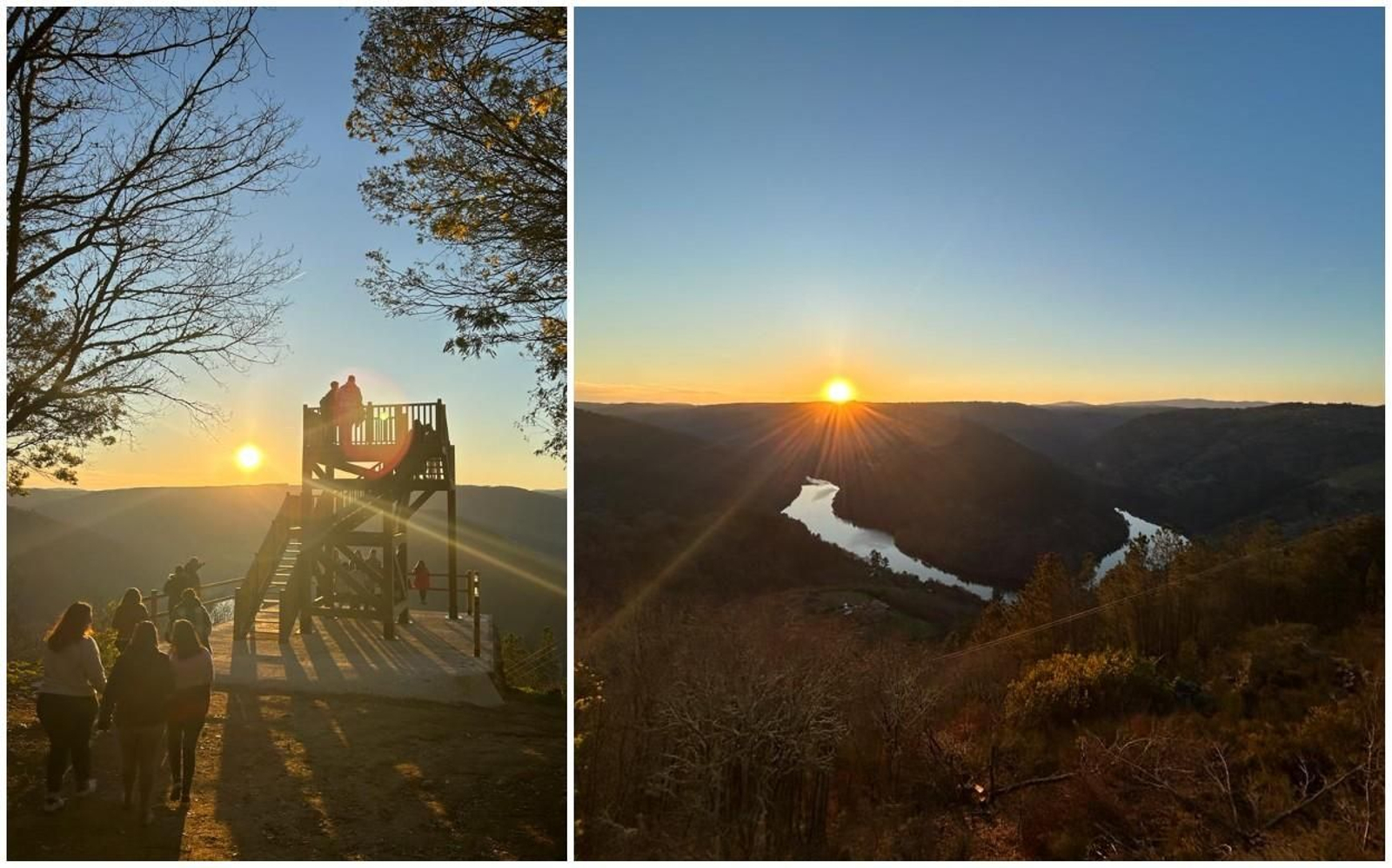 Mirador Cabo do Mundo II, en la Ribeira Sacra.
