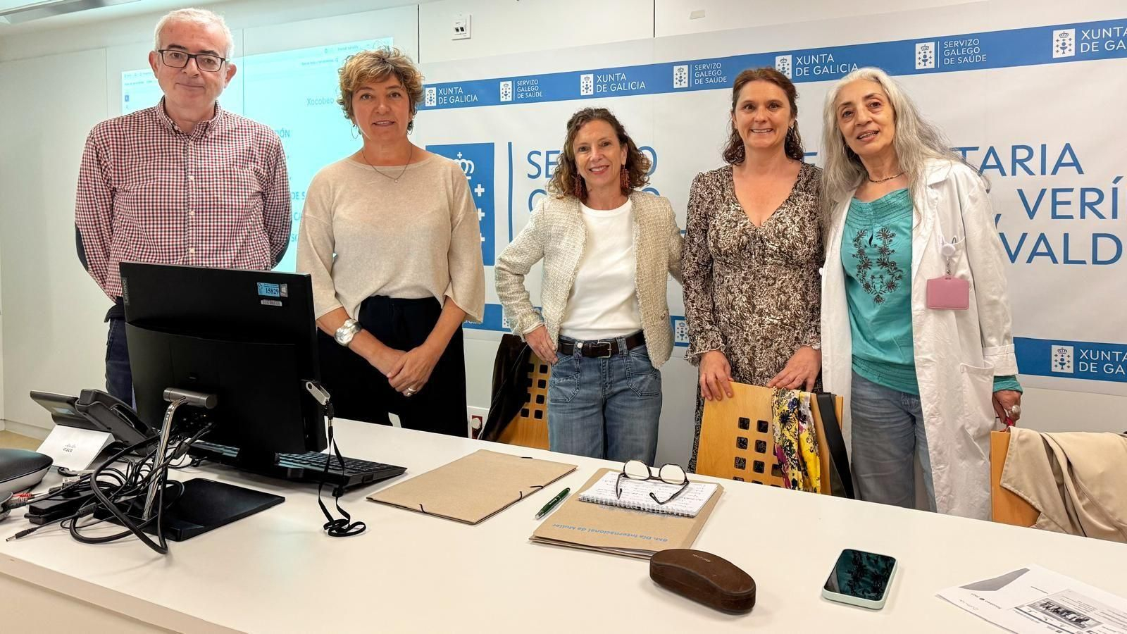 María Dolores Lago, María del Mar Casal Mayo, Sonia Martínez Rodil Y María José Martínez Gil