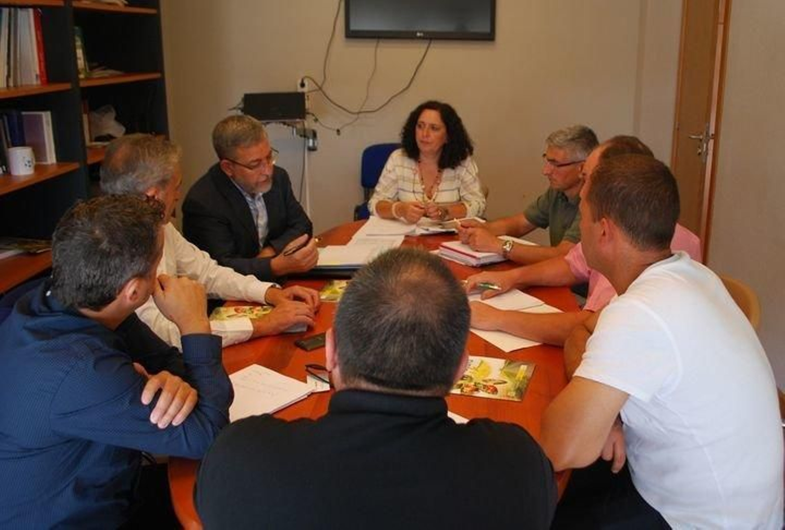 Reunión entre Medio Rural, concellos y Agroseguro.