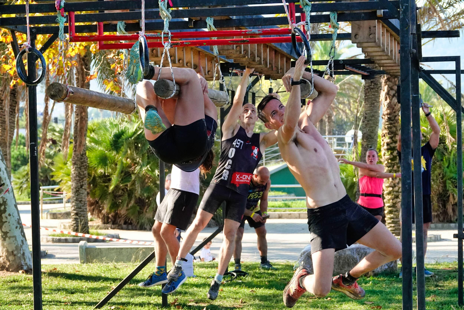 Participantes en el desafío Boot Camp en Samil.