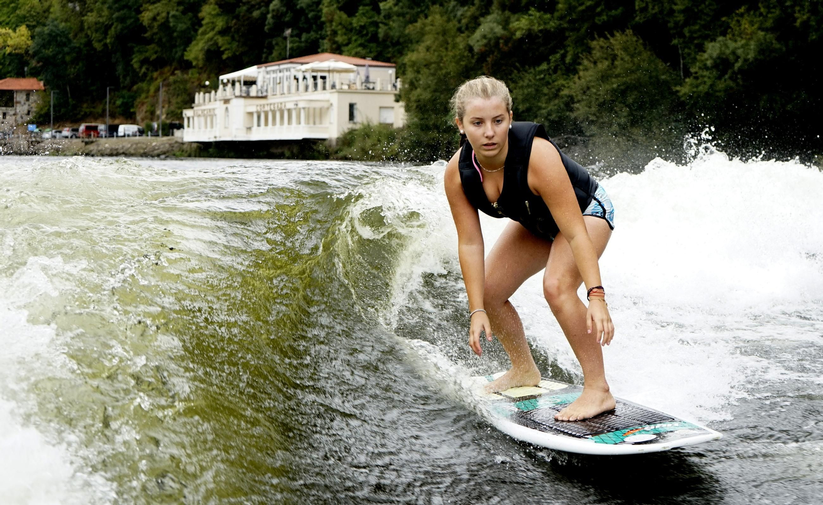 Galería | Cortegada acoge el Open Ibérico de Esqui Náutico