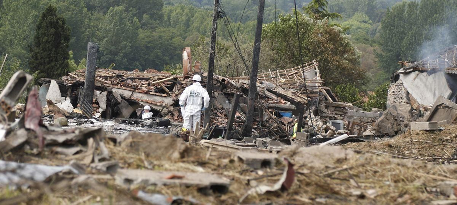La explosión de la nave de “La Gallega” en Paramos originó la destrucción de gran parte del barrio de La Torre.