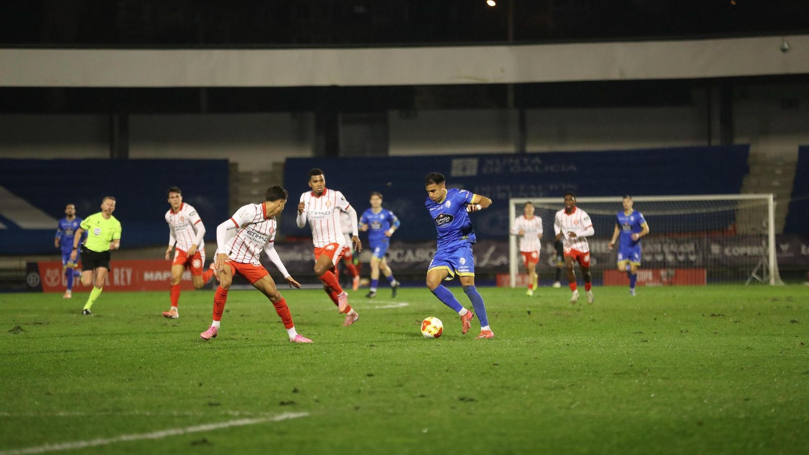 Galería | Noche de Copa del Rey en O Couto entre Ourense CF y Girona