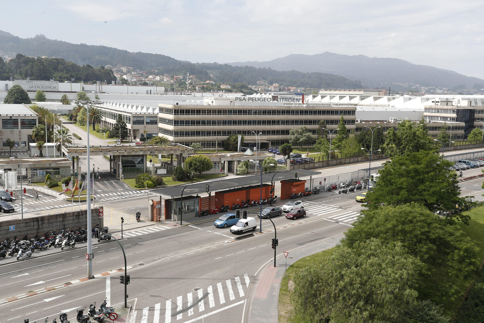 La factoría de Vigo, en Balaídos, es la más productiva del Grupo PSA.