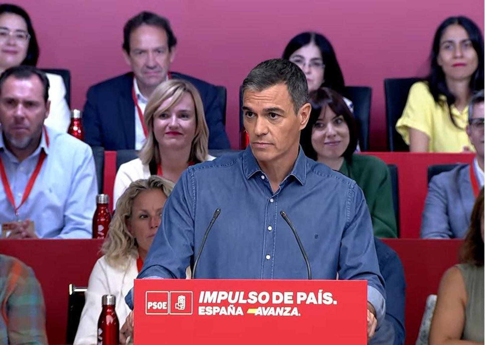 Pedro Sánchez en el Comité Federal PSOE.
