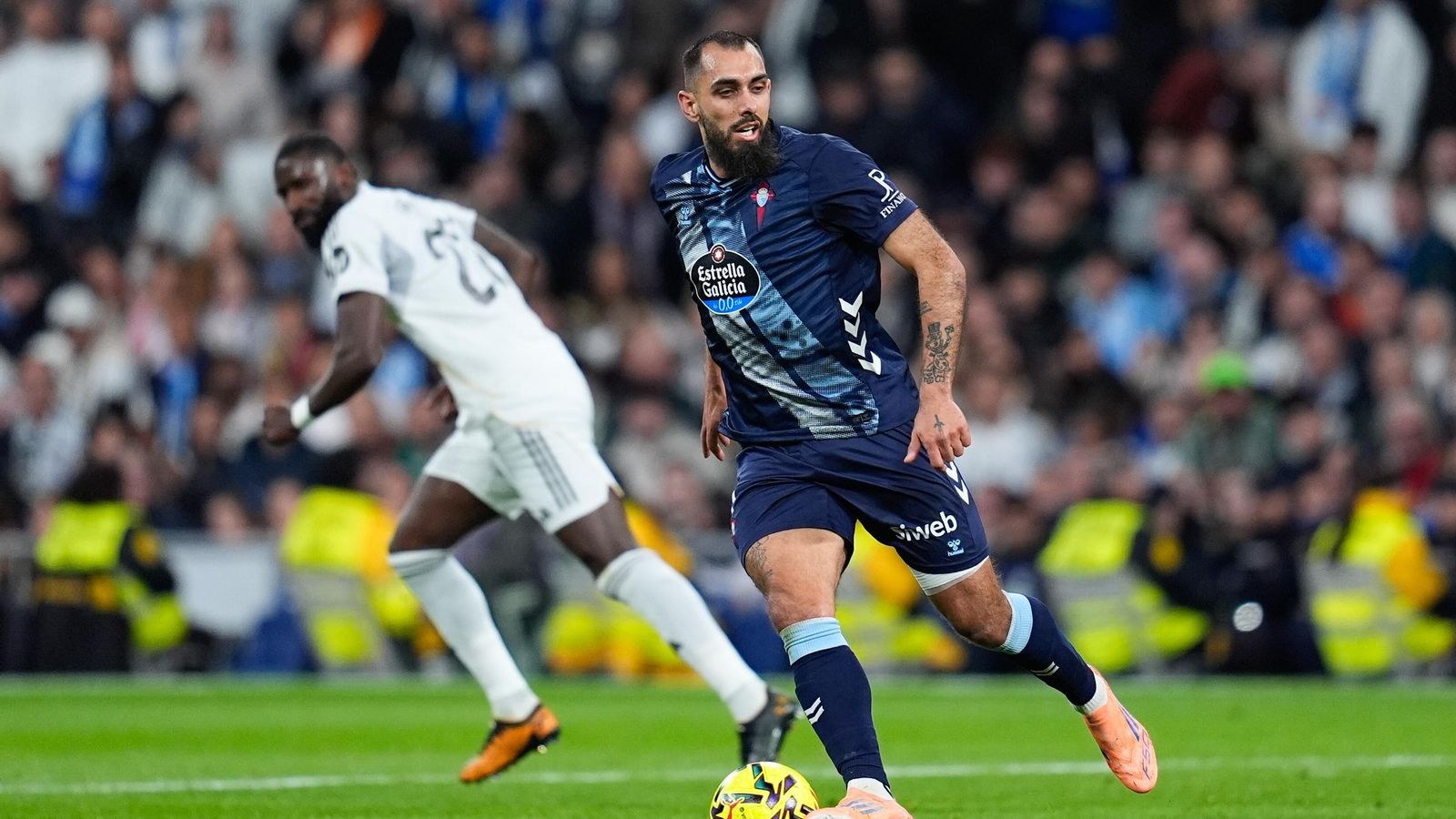 Galería | El Celta regresa al Santiago Bernabéu