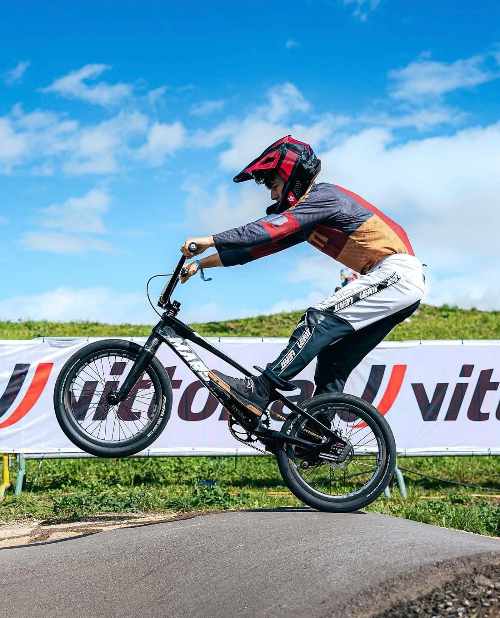 Sergio Veiga, en una competencia pasada.