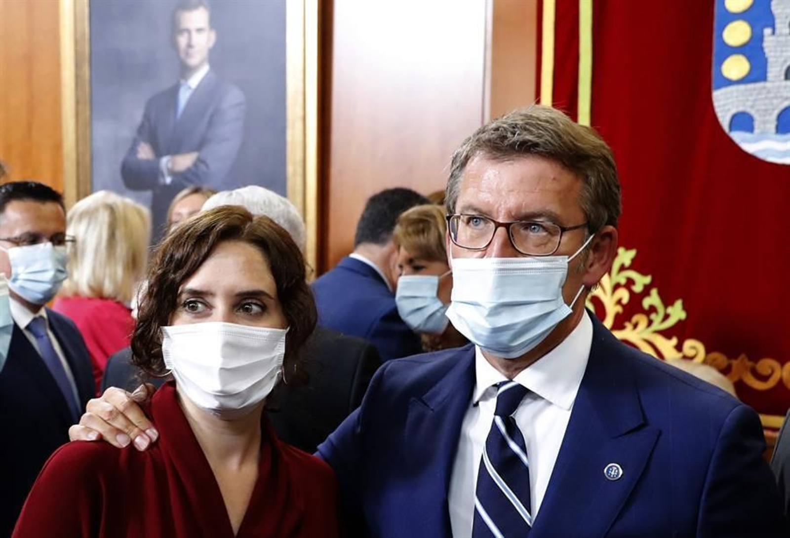 Feijóo toma posesión como presidente de la Xunta