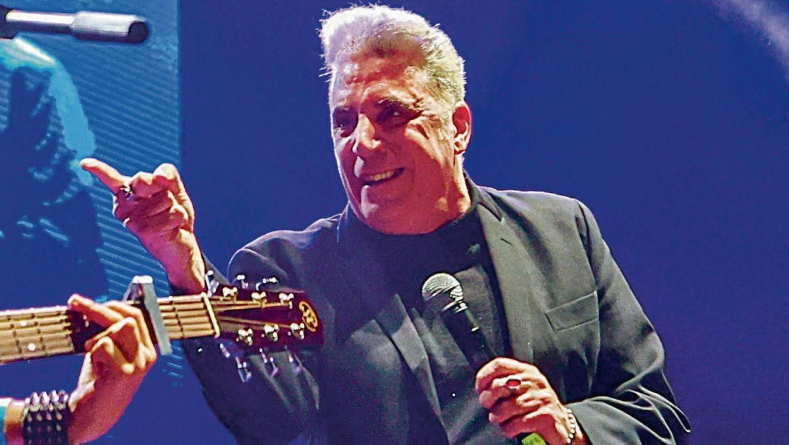 Loquillo en concierto.