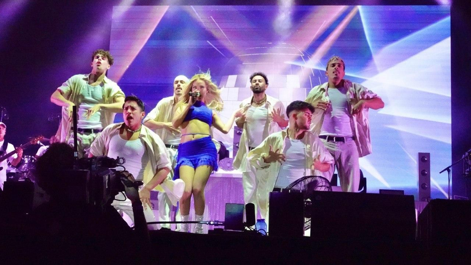 Ana Mena en Castrelos. // Vicente Alonso