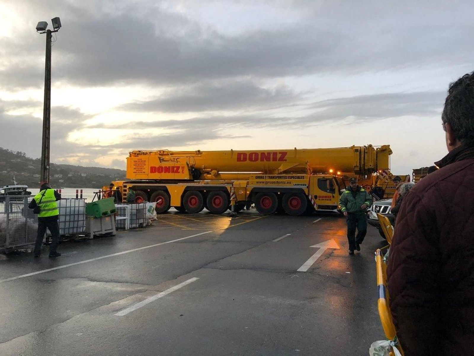 El narcosubmarino en la Ría de Aldán 5