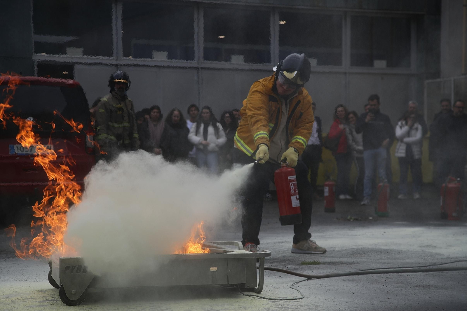 Galería | Previsel transforma Expourense en un parque de prevención y seguridad