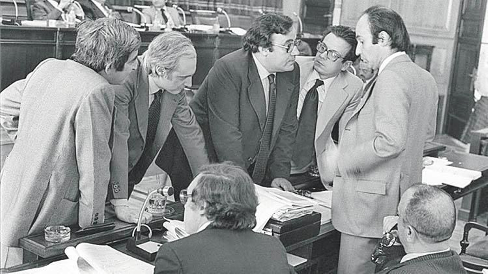 Los “padres de la Constitución”.