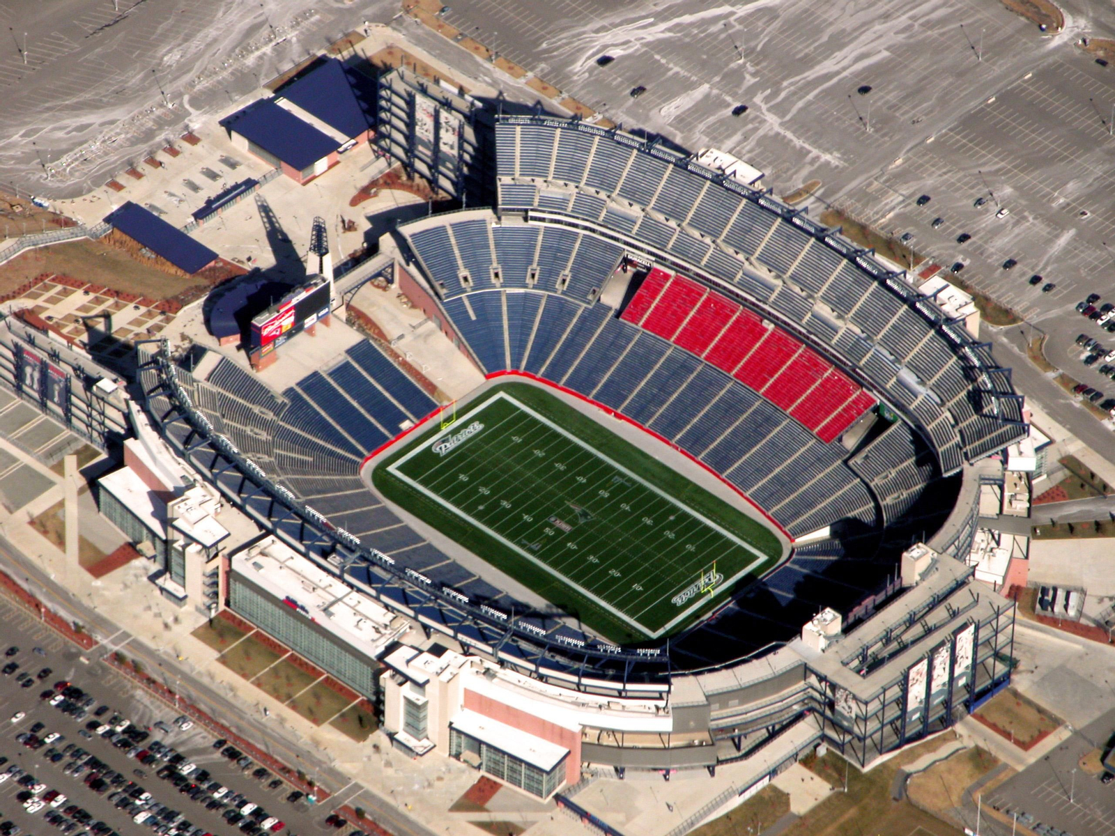 Gillette Stadium, Boston.