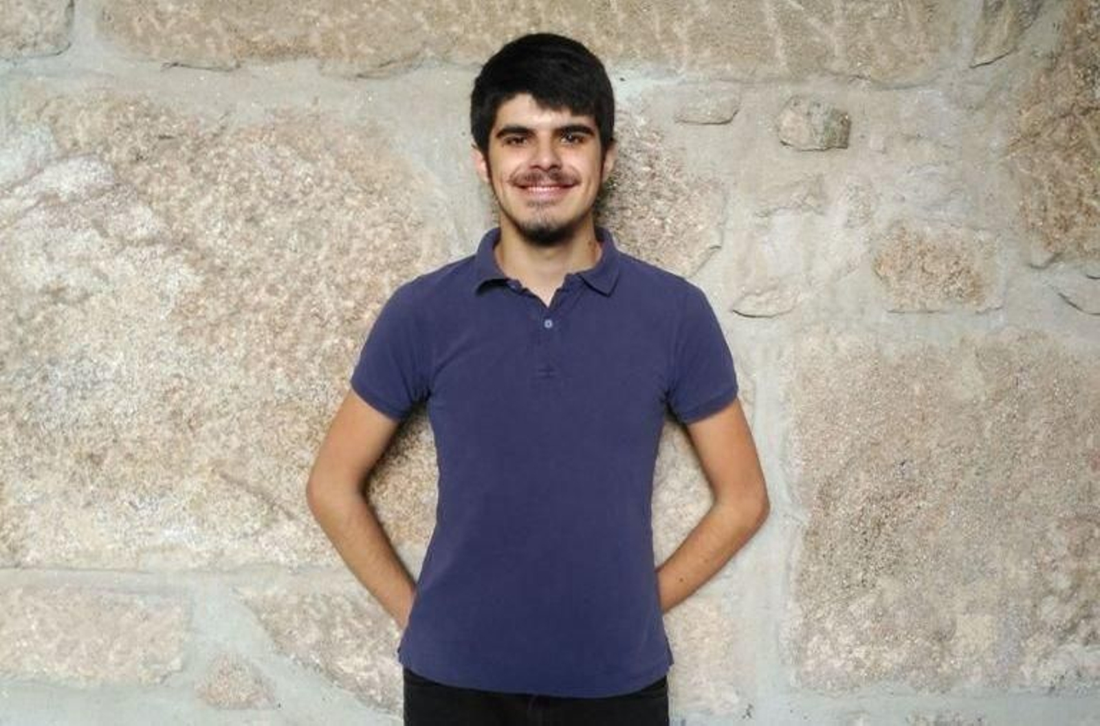 Alberto Ulloa estudia la carrera en Santiago de Compostela