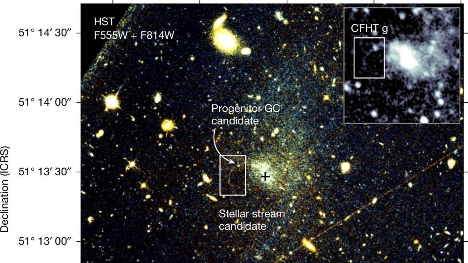 Imagen captada por el telescopio Hubble