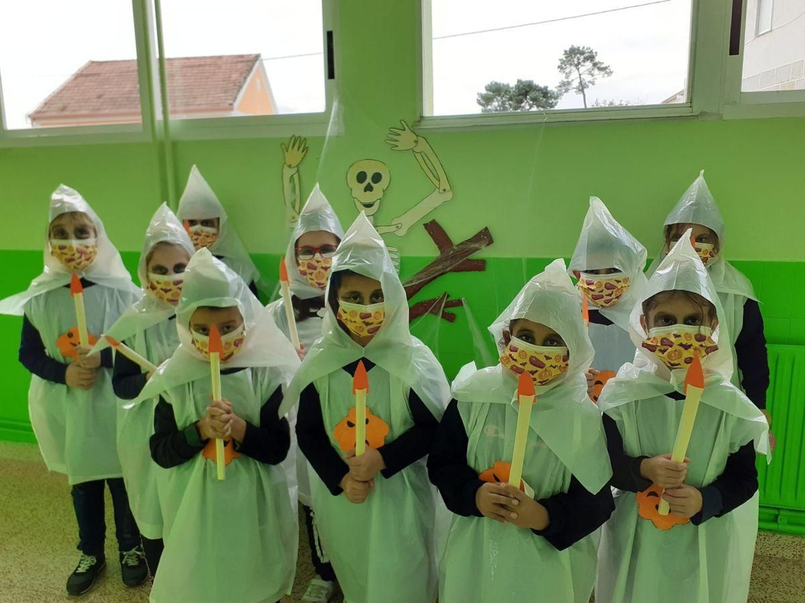 Virxe de Covadonga. A Santa Compaña chegou a Covadonga.