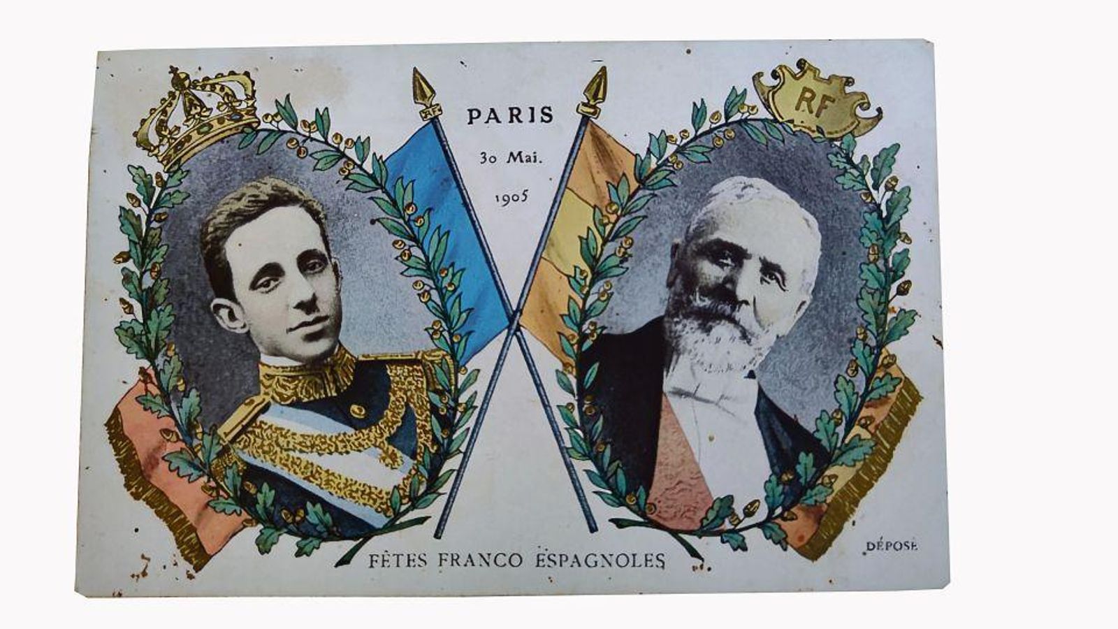 El tío José María, que residía en París, le comunica la visita oficial a Francia del joven Rey Alfonso XIII.