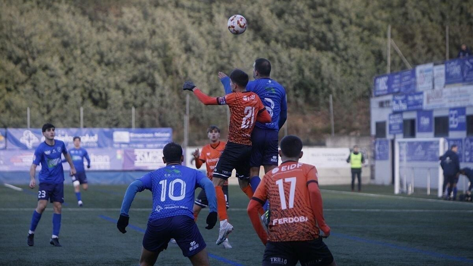 Nespereira, uno de los mejores en el encuentro, dispuso de varias ocasiones para al menos puntuar (Miguel Ángel).