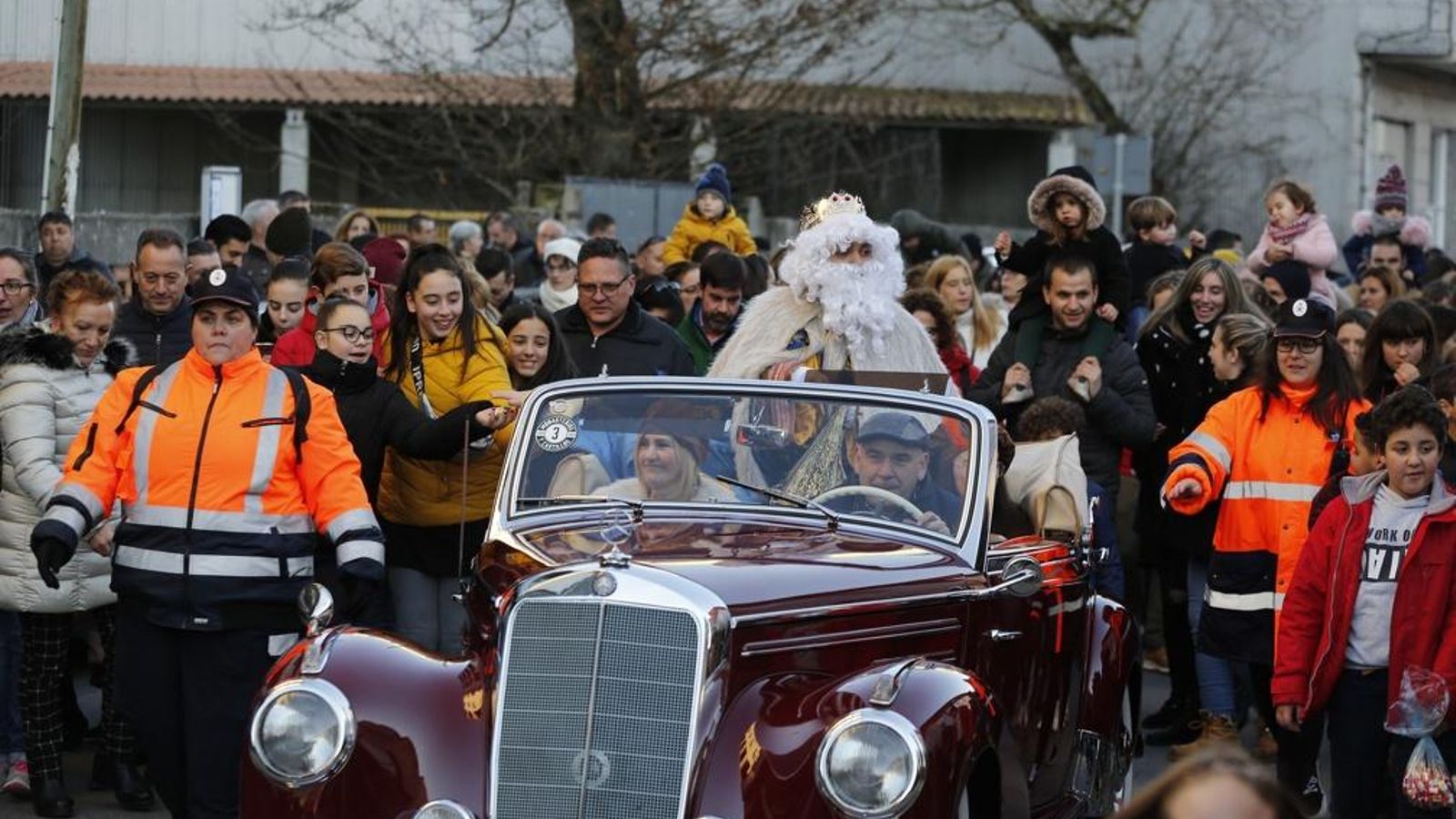 Xinzo de Limia. 05/01/2020. Cabalgata de los Reyes Magos en Xinzo de Limia. Foto. Xesús Fariñas