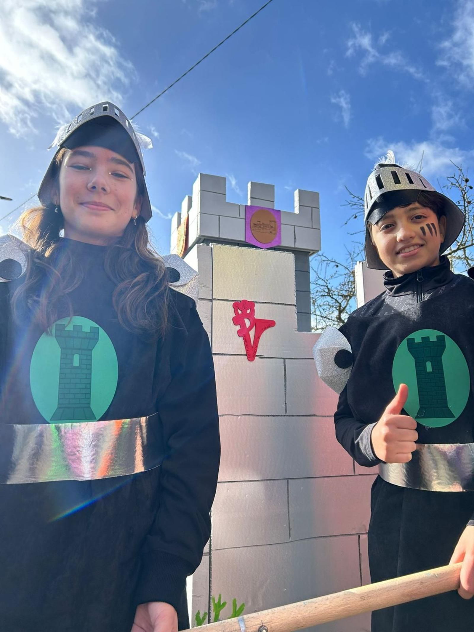 O Entroido no colexio Princesa de España de Verín